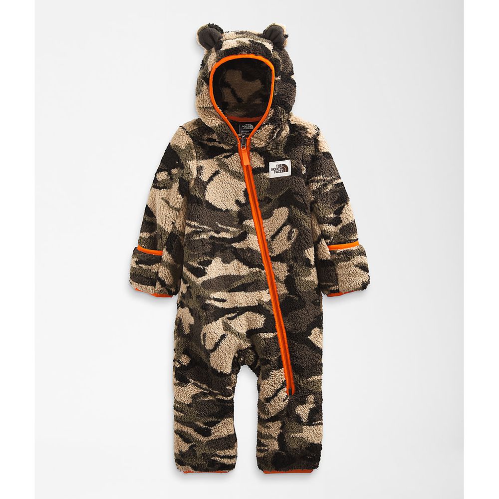 The North Face One-Piece Infant Australia - The North Face Campshire Green Camo Print (JYI-481609)